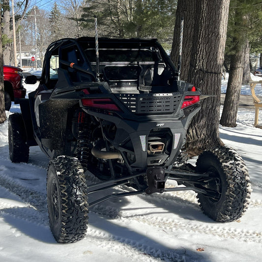 Chelhead RZR PRO R Rear Receiver Hitch, Heavy - Duty Steel Tow Hitch Plate for 2 Inch Standard Attachments Compatible with Polaris RZR Pro R 2022+ - Chelhead