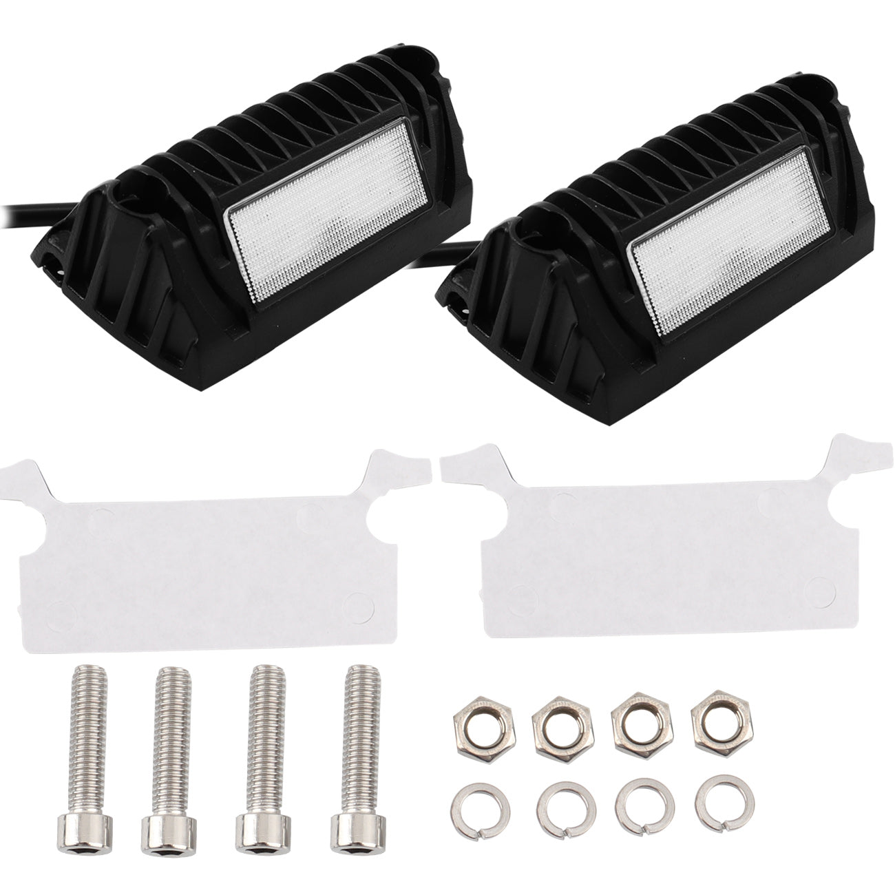 Chelhead Led Scene Light, 12V Aluminum Waterproof Exterior Light Compatible with RV Outdoor Camper Trailers Truck Porches Towing 5th Wheels Utility Vehicles