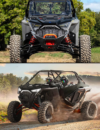 Chelhead RZR Front Accent Light, Led Fang Light Front Grille Compatible with RZR Pro R, RZR Pro XP 2020+ - Chelhead