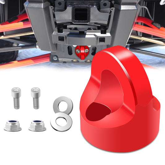 Chelhead RZR Front Hook With D Ring Shackle, Aluminum Towing Hook Accessories Compatible with Polaris RZR XP 1000 900 RZR S 1000 - Chelhead