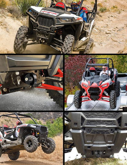 Chelhead RZR Front Hook With D Ring Shackle, Aluminum Towing Hook Accessories Compatible with Polaris RZR XP 1000 900 RZR S 1000 - Chelhead