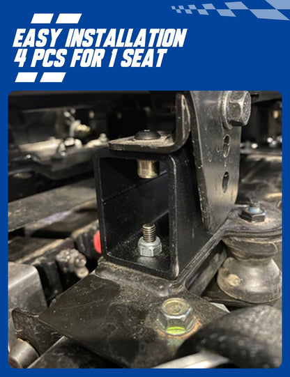 Chelhead RZR PRO 2 Inch Driver Seat Risers Compatible with 2020+ Polaris RZR PRO XP/4 XP, 2022+ RZR PRO R/4 R, 2022+ RZR TURBO R/4 R, Seat Lift Up, Seat Raisers 4 Pack - Chelhead