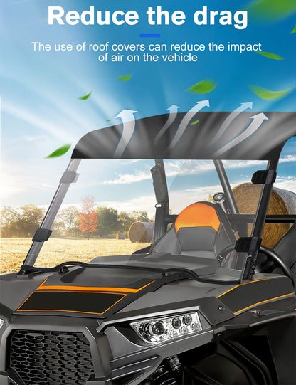 Chelhead Soft Top Compatible with Polaris RZR PRO XP/Turbo R 2020 - 2023 Black Soft Roof Tint - Chelhead