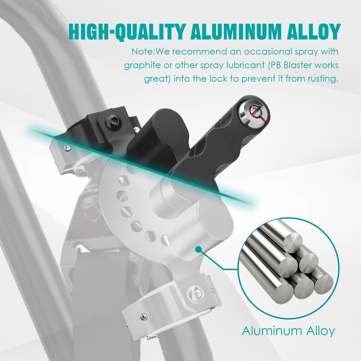 Chelhead UTV ATV Metal Gas Can Mount for 1'' - 2'' Roll Bar Oil Can Water Tank Gasoline Pack Mount Compatible with Polaris RZR Pioneer Can Am Maverick X3 Commander Yamaha Talon ATV - Chelhead