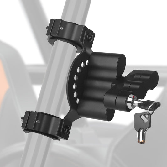 Chelhead UTV ATV Metal Gas Can Mount for 1'' - 2'' Roll Bar Oil Can Water Tank Gasoline Pack Mount Compatible with Polaris RZR Pioneer Can Am Maverick X3 Commander Yamaha Talon ATV - Chelhead