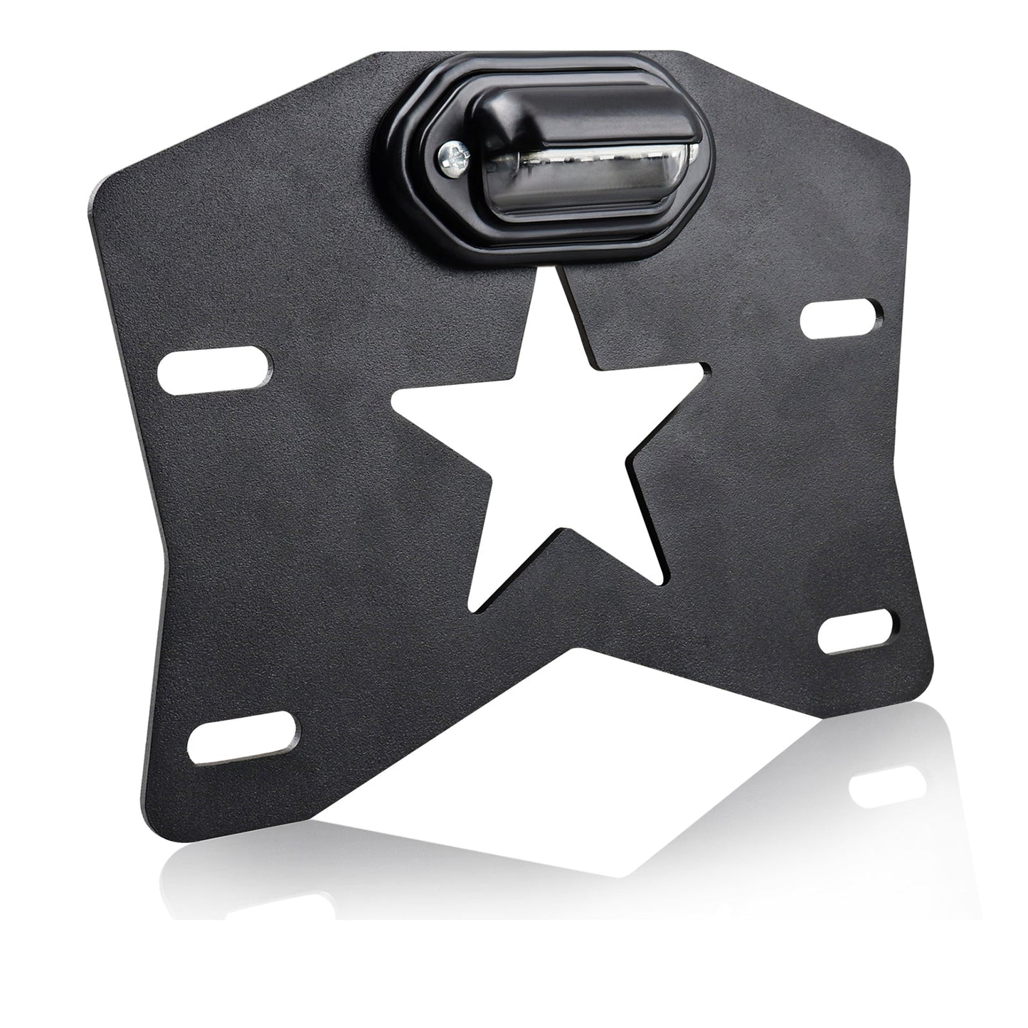 Chelhead UTV License Plate Holder With Light, Aluminium RZR License Plate Mount Compatible with Polaris RZR XP 1000 Ranger Can Am Maverick x3 Kawasaki Teryx - Chelhead