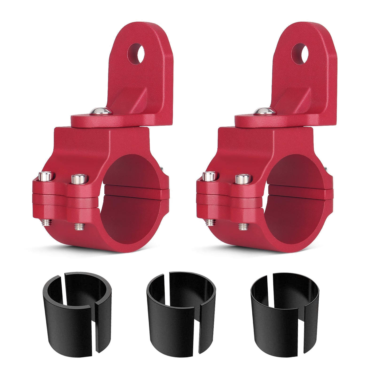 Chelhead UTV Whip Mount for 1.5" - 2" Roll Cage Clamp 360°Adjustable Aluminum Alloy Flag Antenna Mounting Bracket Brackets UTV Accessories Compatible with Talon, ATV, UTV, Trucks, RZR, Ranger, Can - Am - Chelhead