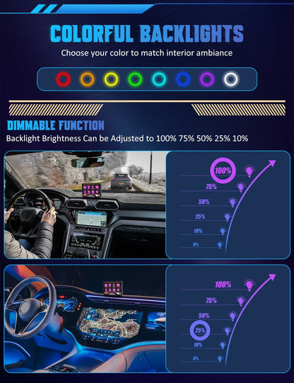 P2 8 Gang RGB Switch Panel | Smart Solid State Control System for Off - Road, RV & Marine - Chelhead